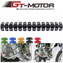 GT motor -free shipping 61CM Universal Motorcycle Exhaust Muffler Pipe Leg Protector Heat Shield Cover