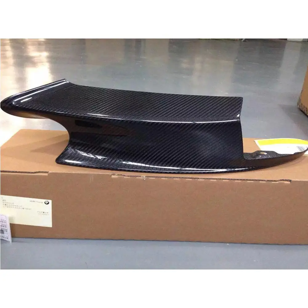 Fibra de carbono coche labio delantero divisores solapa Delantales para BMW Serie 3 E90 E92 E93 M3 2008-2014 parachoques coche de guardia de estilo Fibra de carbono coche labio delantero divisores solapa Delantales para BMW Serie 3 E90 E92 E93 M3 2008-2014 parachoques coche de guardia de estilo