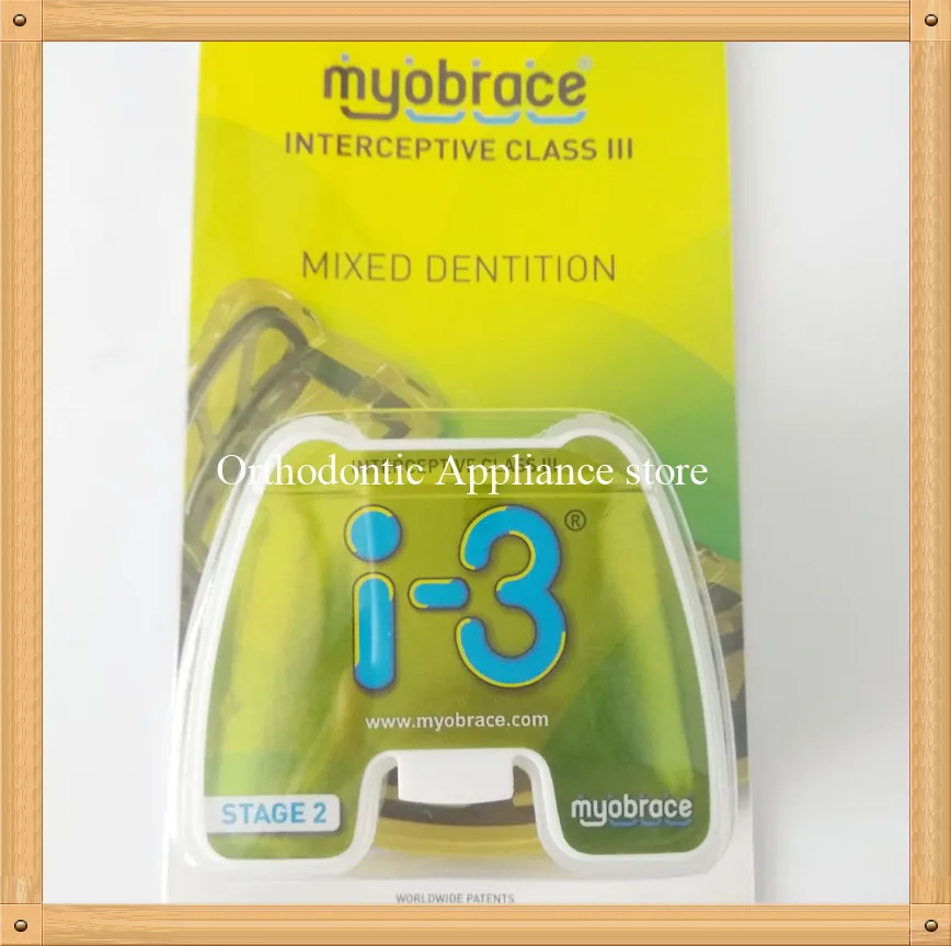 Myobrace ортодонтический тренажер класса III I3/ортодонтический с защитой от челюсти