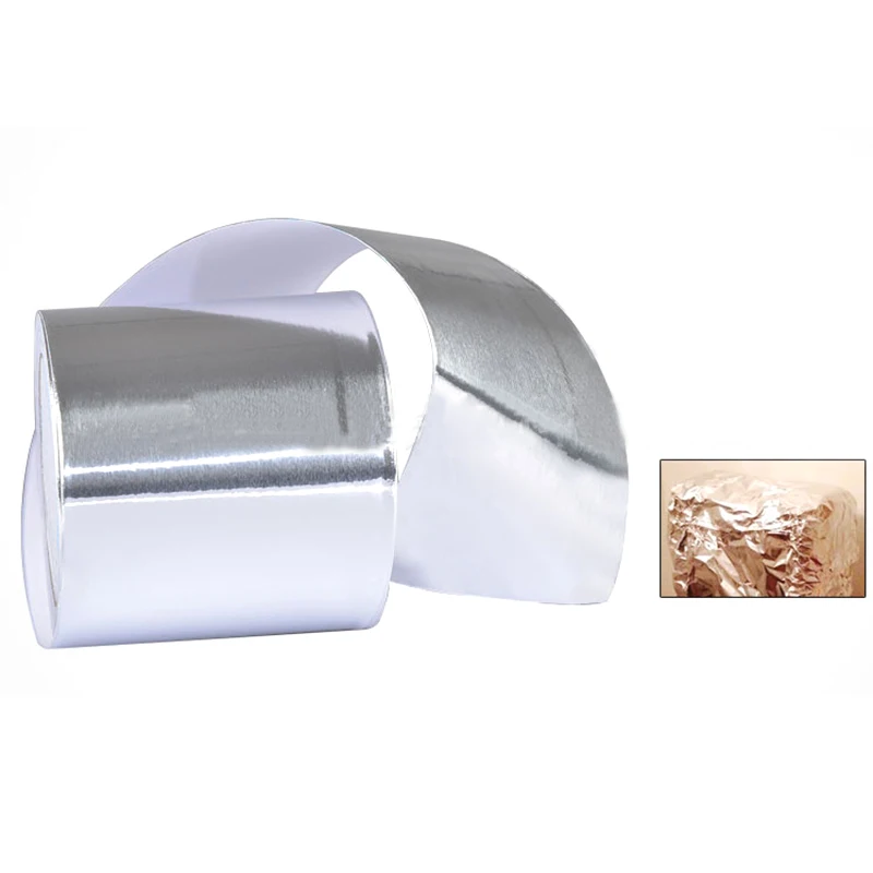 

5CM*17M High Temperature Resistant Heat Insulation Sealing Fireproof Waterproof Aluminum Foil Tape Thermal Resist Duct Repairs