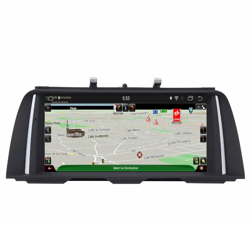 Top Android 7.1.1 Car DVD player FOR bmw 5 Series F10/F11 Original CIC or NBT System car audio monitor stereo ips screen receiver 5