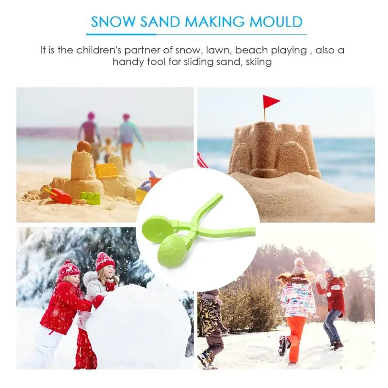 Details about   Fight SnowBall Clip Snow Ball Maker Sand Making Mould Snowball Maker Mold