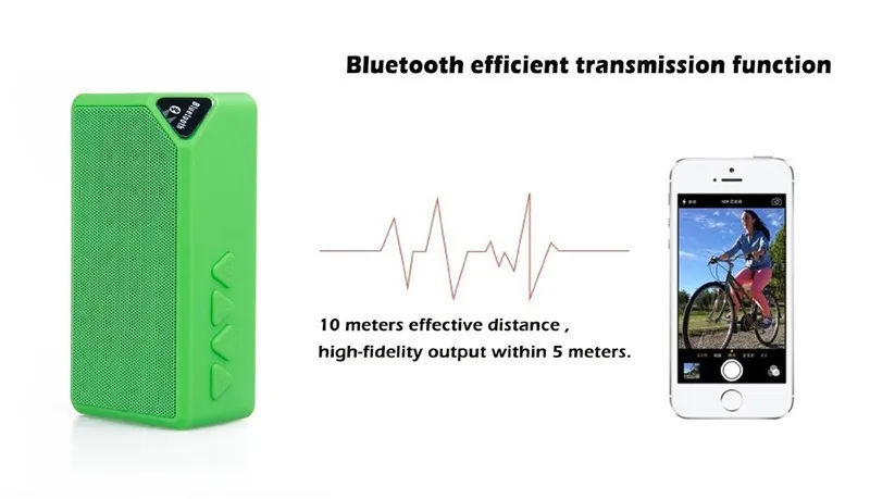 Портативный мини Bluetooth динамик беспроводная музыкальная звуковая коробка сабвуфер громкий динамик s с микрофоном для телефона Поддержка TF USB FM радио