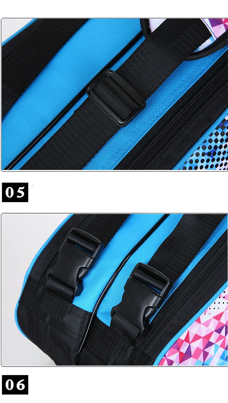 Качественная сумка для теннисной ракетки 9 шт большие сумки для бадминтона для тренировок ПУ Наплечная ракетка спортивные сумки с двойным карманом для обуви