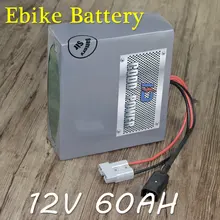 12 V 60Ah 18650 аккумуляторная батарея 12 v Солнечная энергосберегающая батарея