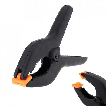 Billig 6 Zoll Multifunktions Nylon Frühling Schellen Fest Clip Mit A-typ Und 65mm Max Öffnung Für Befestigung DIY Beleuchtung Fotografie Platte