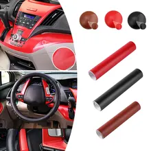 Авто Интерьер текстурированная наклейка пленка, меняющая цвет Декор 20x152 см Универсальный