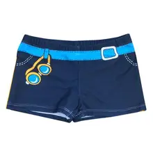 Летний детский купальный костюм для мальчиков с рисунком из мультфильма; эластичный пляжный купальник; купальный костюм; шорты; высокое качество