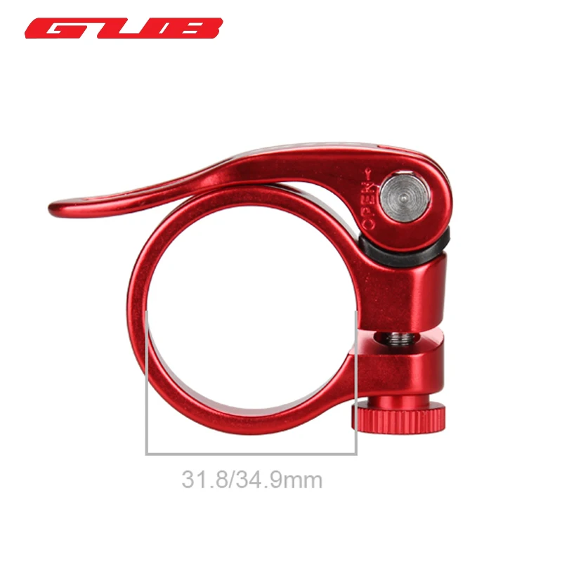 GUB Bicycle Seat Post Aluminum Ultralight Quick Release Road Bike MTB Mountain Bicycle Seat Post Seatpost Clamp 31.8mm 34.9mm bike seatpost clamp,bike seatpost