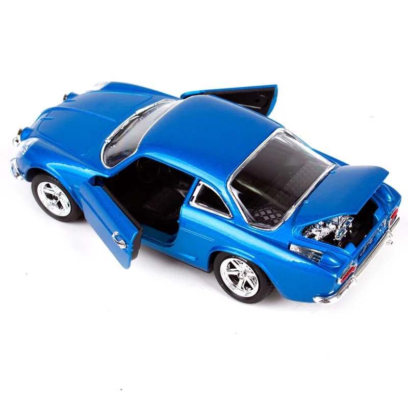 Bburago 1:24 ALPINE RENAULT A110 1600S синяя литая под давлением модель автомобиля игрушка Новинка в коробке 22093