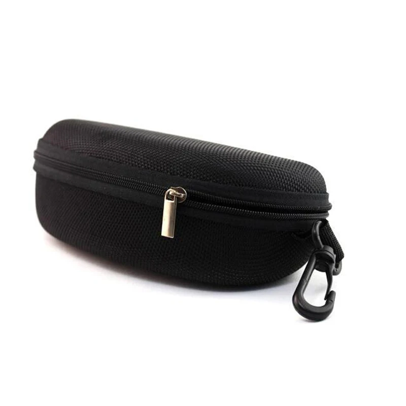 

Eyewear cases hard black zip spectacle case p01