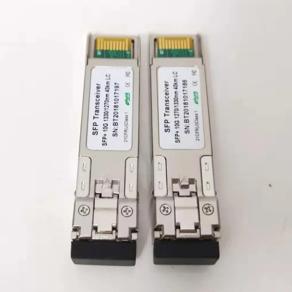 10G BIDI 60km 1270/1330nm LC SFP модуль + приемопередатчик одномодовый|Оптоволоконное