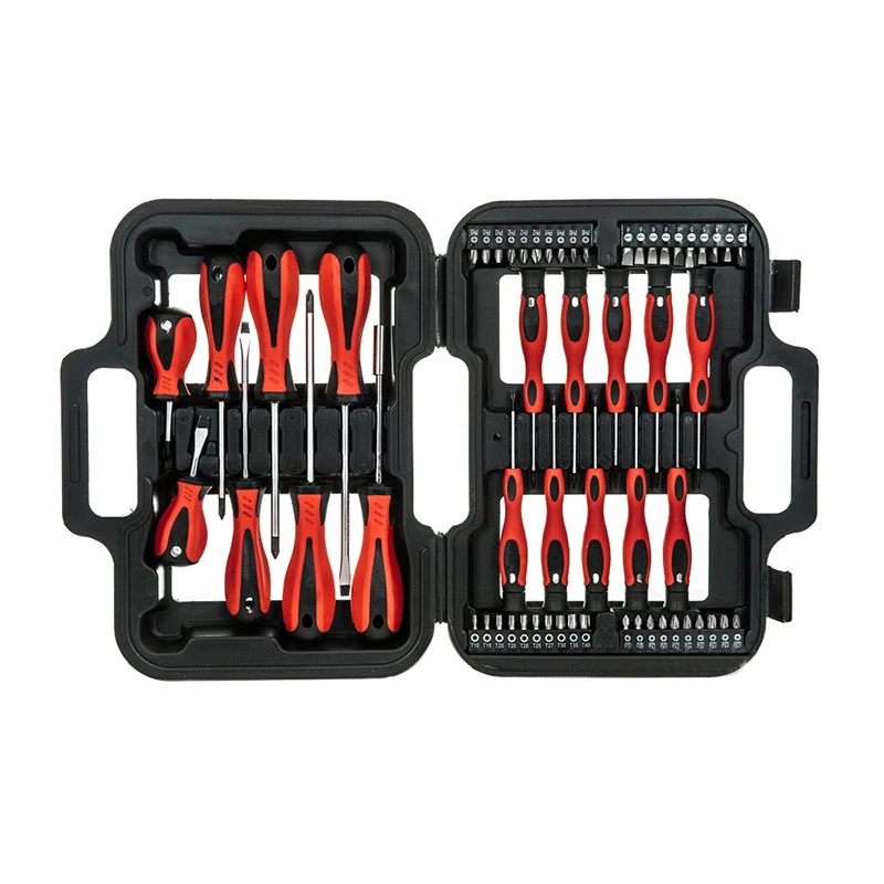 58pcs/set Screwdriver Set Slotted Torx PZ Screwdriver Repair Tool Kit DIY Fix Hand Tool Set