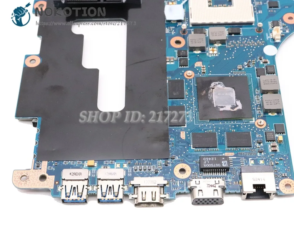 NOKOTION لشركة أيسر أسباير V3-771G اللوحة المحمول GT650M NBM0S11001 ملحوظة. M0S11.001 VA70 VG70 اللوحة الرئيسية