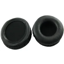 60mm Headphones sponge 6cm PU Leather pads