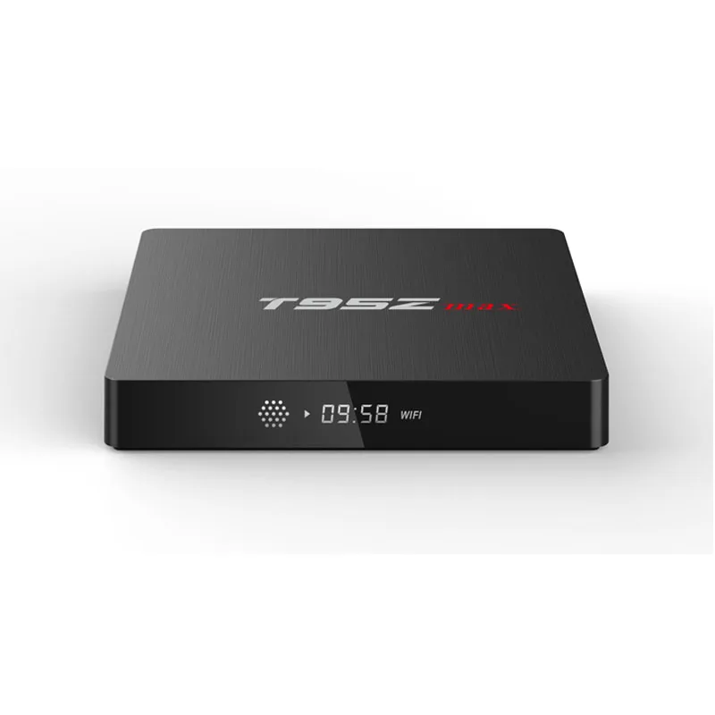 T95Z MAX Amlogic S912 Восьмиядерный Smart tv Box HD2.0 4K* 2K дисплей H.265 VP9 BT Android 7,1 tv 4K медиаплеер 1080P телеприставка