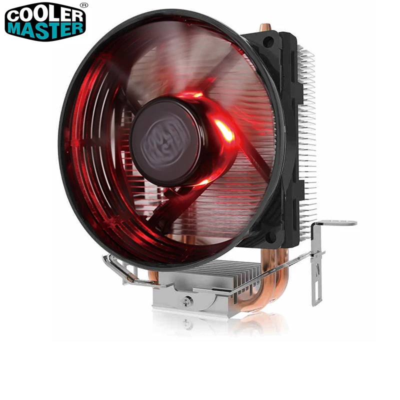 

Cooler Master T20 2 Copper Heatpipes CPU cooler for Intel 775 115X AMD AM4 AM3 CPU radiator 95.5mm 3pin cooling CPU fan PC quiet
