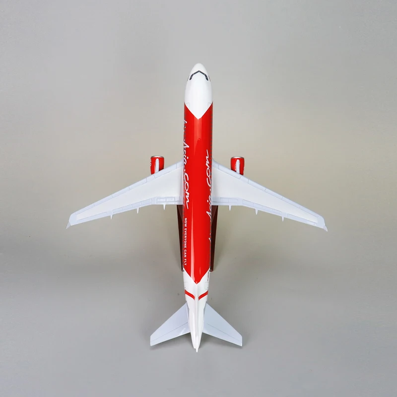 47 см смолы A320 Air Asia самолет модели азиатских авиакомпаний Аэробус красный