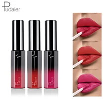 Pudaier 3 pz/lotto Lip Gloss Liquido Trucco Batom Matte Liquido Lipgloss Bellezza Tinta Pigmento Rouge A Levres Liquide Nude Lip tinta
