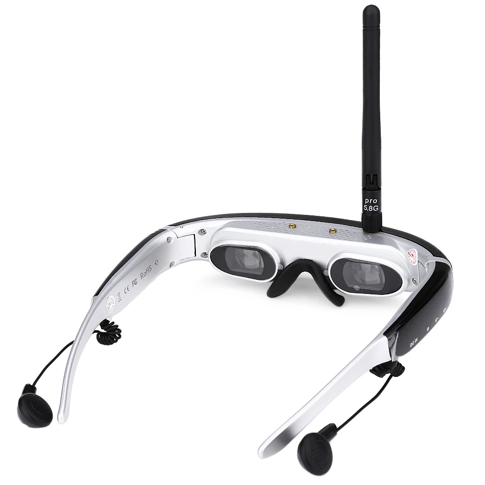 F640 5.8G FPV 62 inch LCD Screen Video Glasses For Drone With Camera