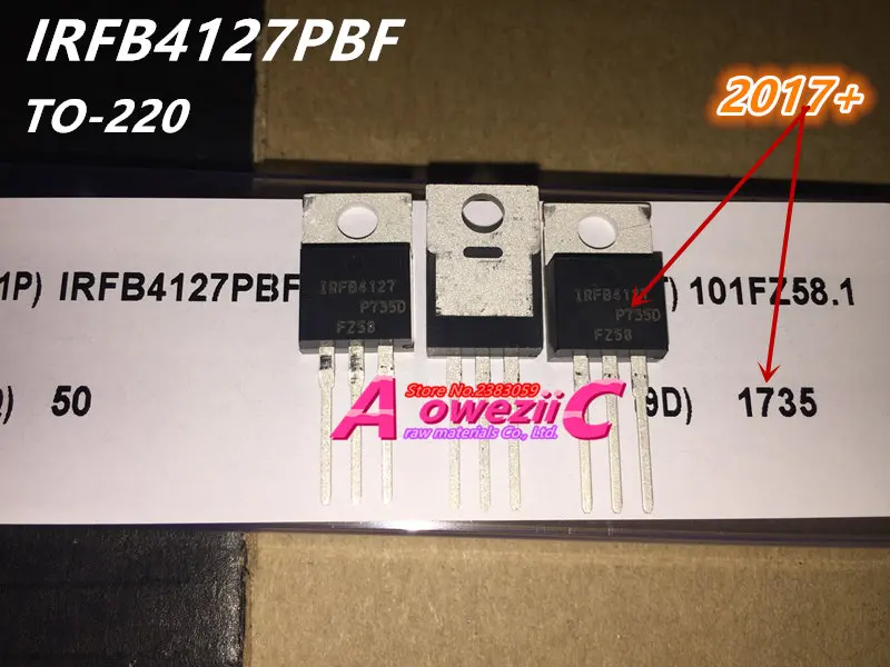 Aoweziic+ новые импортные оригинальные IRFB4127PBF IRFB4127 TO-220 эффект поля MOS трубка N канал 200 V 76A