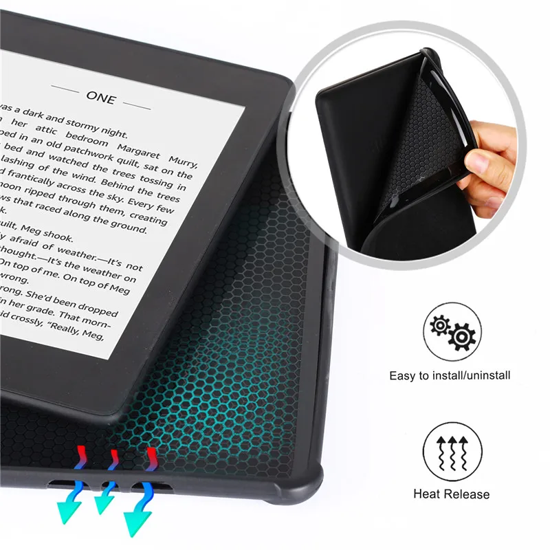 Силиконовый мягкий винтажный ультра тонкий чехол для Amazon kindle Paperwhite 4 чехол для kindle Paperwhite kindle чехол 10го поколения