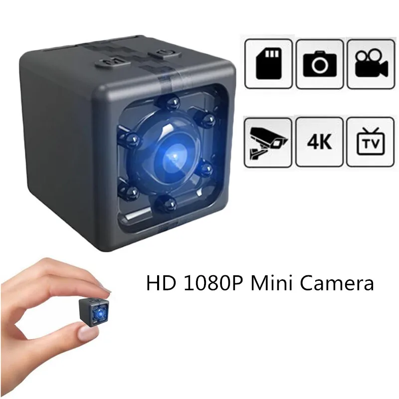 CC2 HD 1080 P Мини камера инфракрасного ночного видения Мини DVR DV видеокамера Спортивная камера Full HD 123°широкоугольная камера 3D25