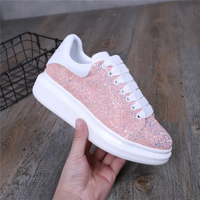 

2018 new women's leather shoes wild personality shoes designer fashion brand high quality women's shoes women's shoes size 34-41