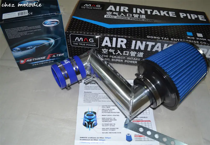 AIR INTAKES KIT+Air FILTER for 2004 2007 old Honda FIT 1.3 1.5, AUTO