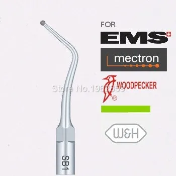 

2pcs SB1 scaler tips tools for dentist teeth whitening dental instrument ultrasonic dental scaler tip for EMS & Woodpecker