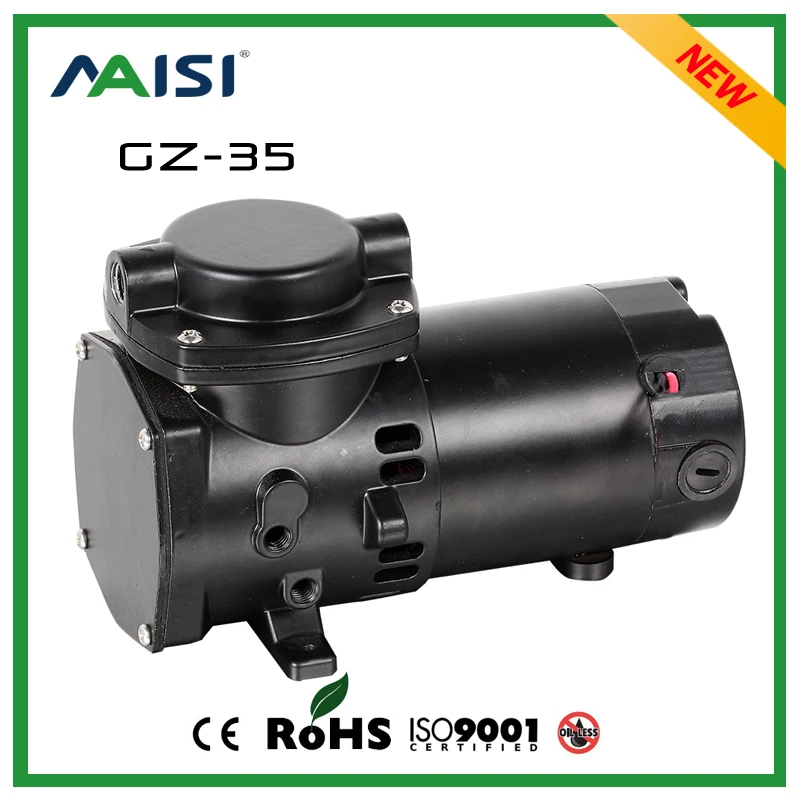 (GZ-35)24V (DC) 35L/MIN 100W Oilless Vacuum Air Pump