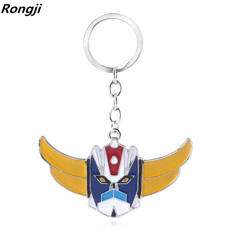 

Sailor Moon UFO Robot Grendizer Logo Mazinger Z Head Multicolor Mask Keychain Mazinkaiser Mazing Pendant jewelry