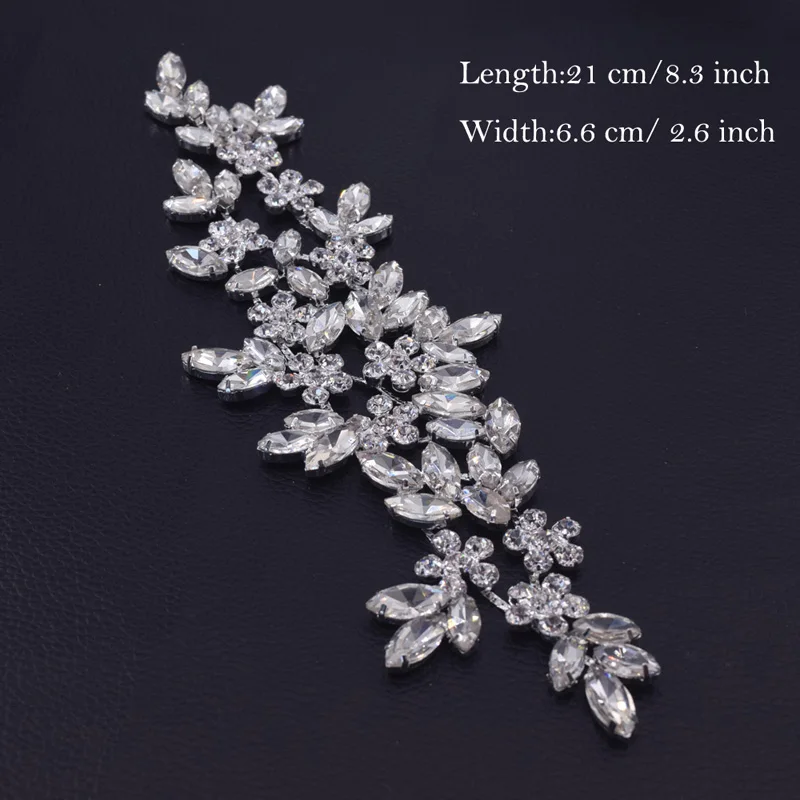 Rhinestone belt patches HD-1779 (6)