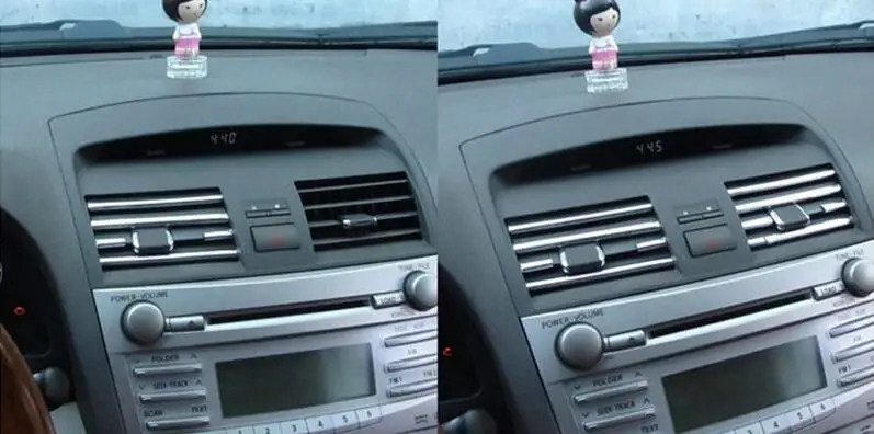 

HOT Automotive air conditioning U Style decoration strip for solaris polo volkswagen bmw e34 fiat tipo lifan dacia dodge charger