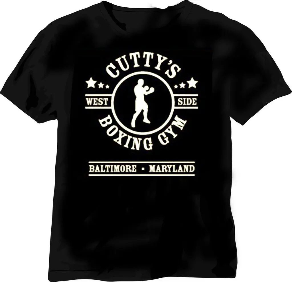 CUTTY'S BOXING GYM T-SHIRT - THE WIRE 6 SIZES | Мужская одежда
