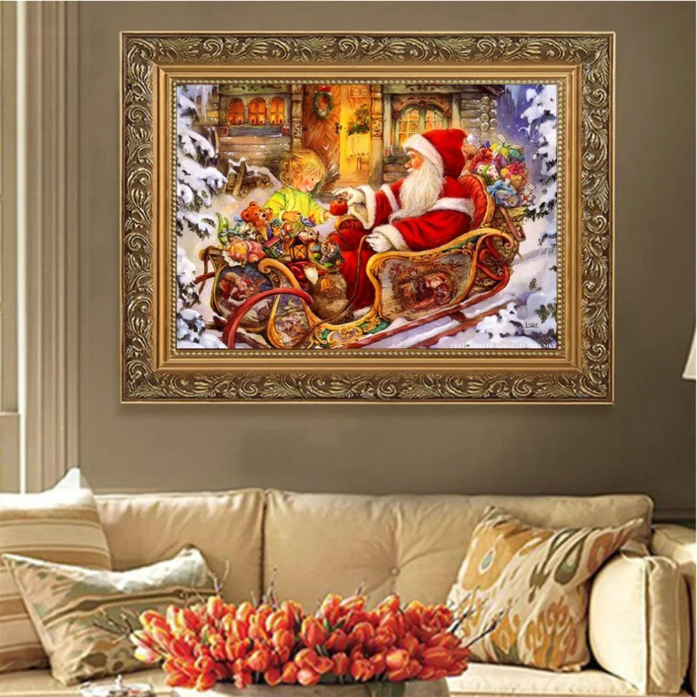 40*30cm Artwork Diamond Painting Resin Diamond Unfinished Decorative