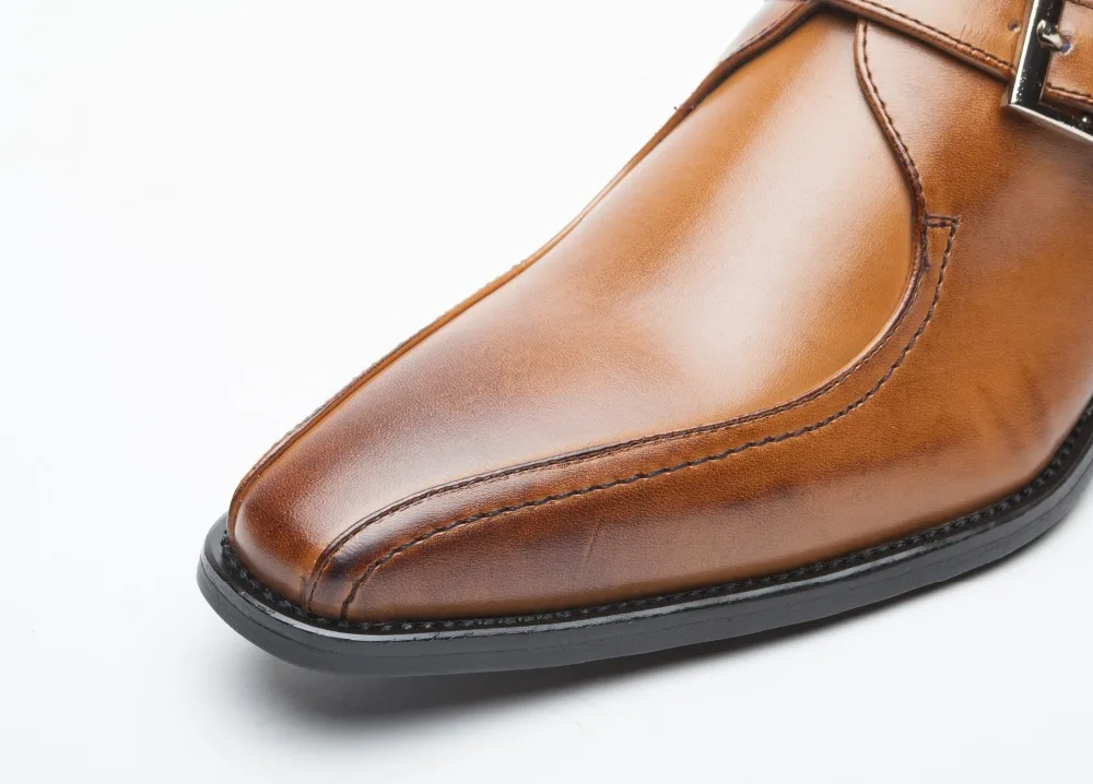 ZERO MORE Мужская обувь повседневные официальные роскошный клатч платье квадратный носок дизайн спилок кожаные туфли мужские 2018 на шнуровке