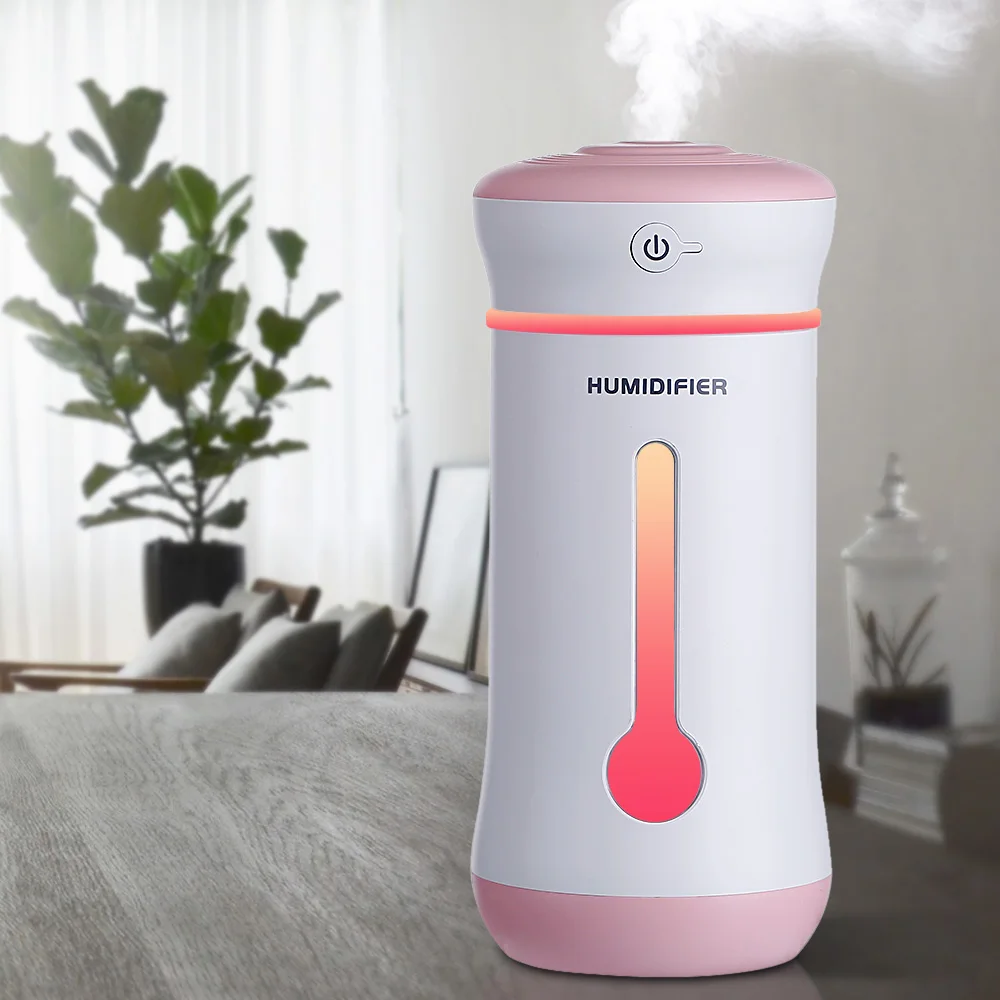 

Ultrasonic Air Humidifier Essential Oil Diffuser With 7 Color Lights Electric Aromatherapy USB Humidifier Car Aroma Diffuser