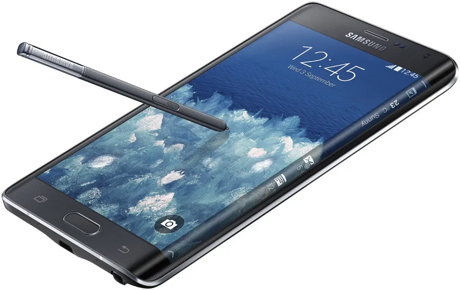 Samsung Galaxy Note Edge N915T N915V разблокированный gsm 4 г LTE Android мобильный телефон ядра 5," 16MP оперативная память 3 Гб встроенная 32 NFC