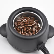 100 г/лот коричневый воск для окрашивания волос удлинитель кератиновые наконечники для клея гранулы Кератиновый клей аксессуары для наращивания волос