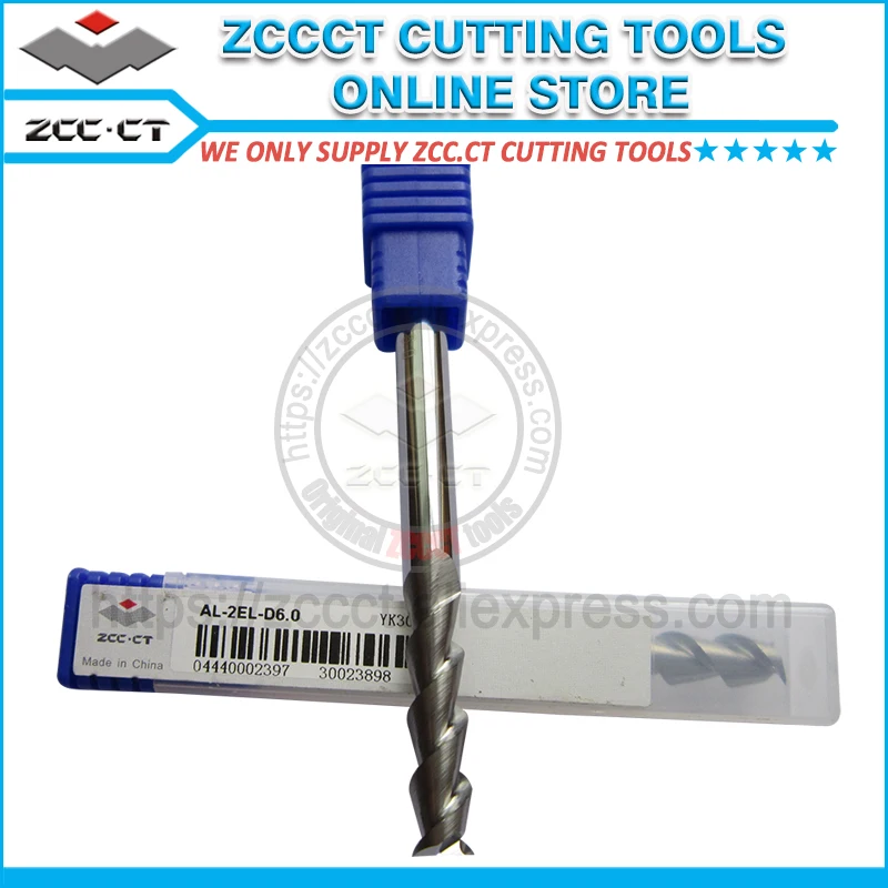 

ZCCCT cutting tools milling cutter cnc machinery tool part aluminum end mill 1 pack