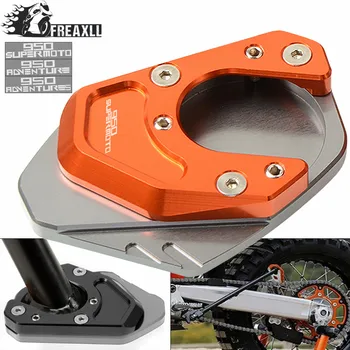 

Motorcycle Side Stand Enlarger Plate Kickstand Enlarge Foot shelf Motorbike For KTM 950 Adventure 950 Adventure S 950 Supermoto