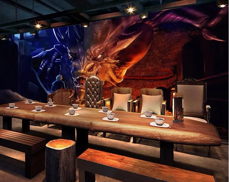 sala, Papel de Parede Dragão, fundo do dinossauro, dinossauro, TV