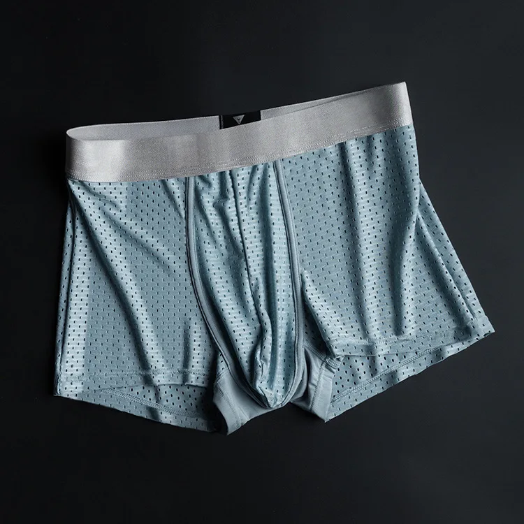 Silver Ion Antibacterial Underwear Male Genuine Boxer Pants Convex