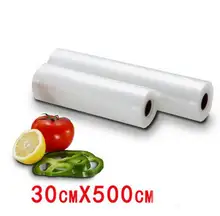 Пищевые пакеты большой вместимости 30x500 см пищевые для хранения
