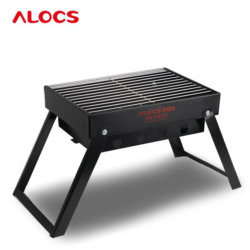 Alocs CF PG03 Outdoor Portable Foldable Grill Barbecue Charcoal BBQ