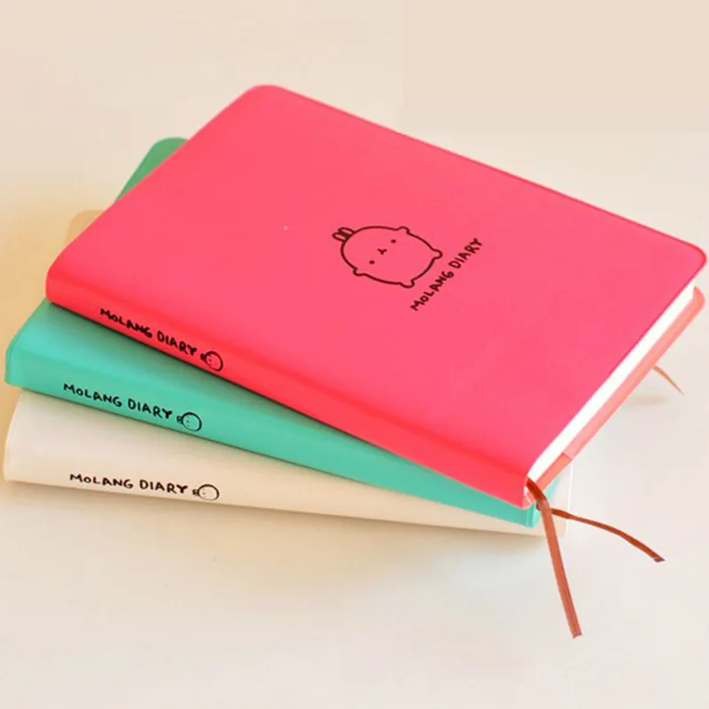 /"Molang Rabbit 2020/" 1pc Cute Monthly Weekly Planner Agenda Study Notebook Diary