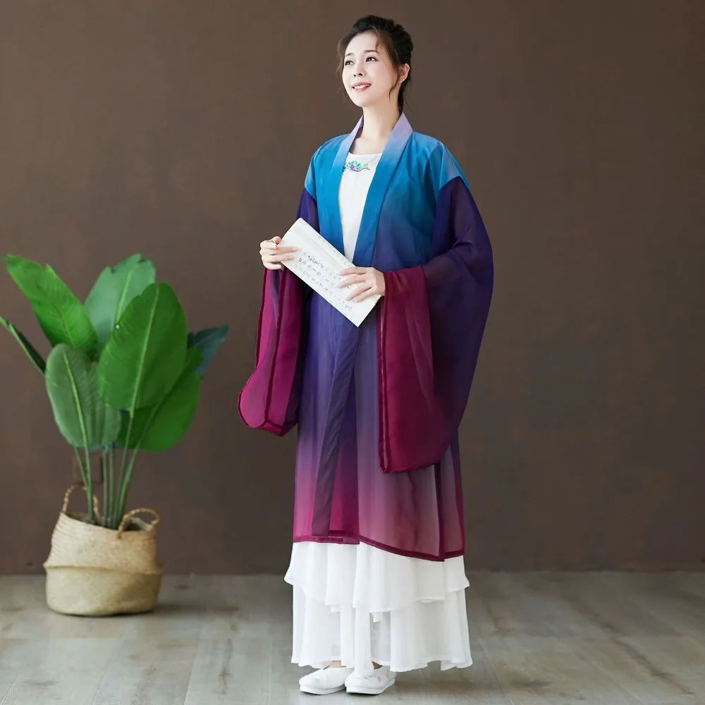 LZJN Chinese Traditional Clothing Ancient Princess Clothing National Hanfu Outfit Stage Dress Folk Dance Costume Women Hanfu (19)