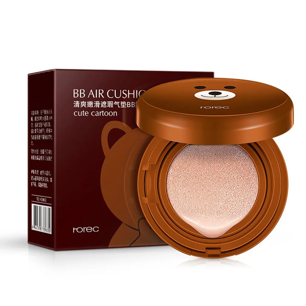 

Horec Cartoon Air Cushion BB&CC Cream Sunscreen Concealer Foundation Block Defect Brighten Waterproof Cushion BB Cream