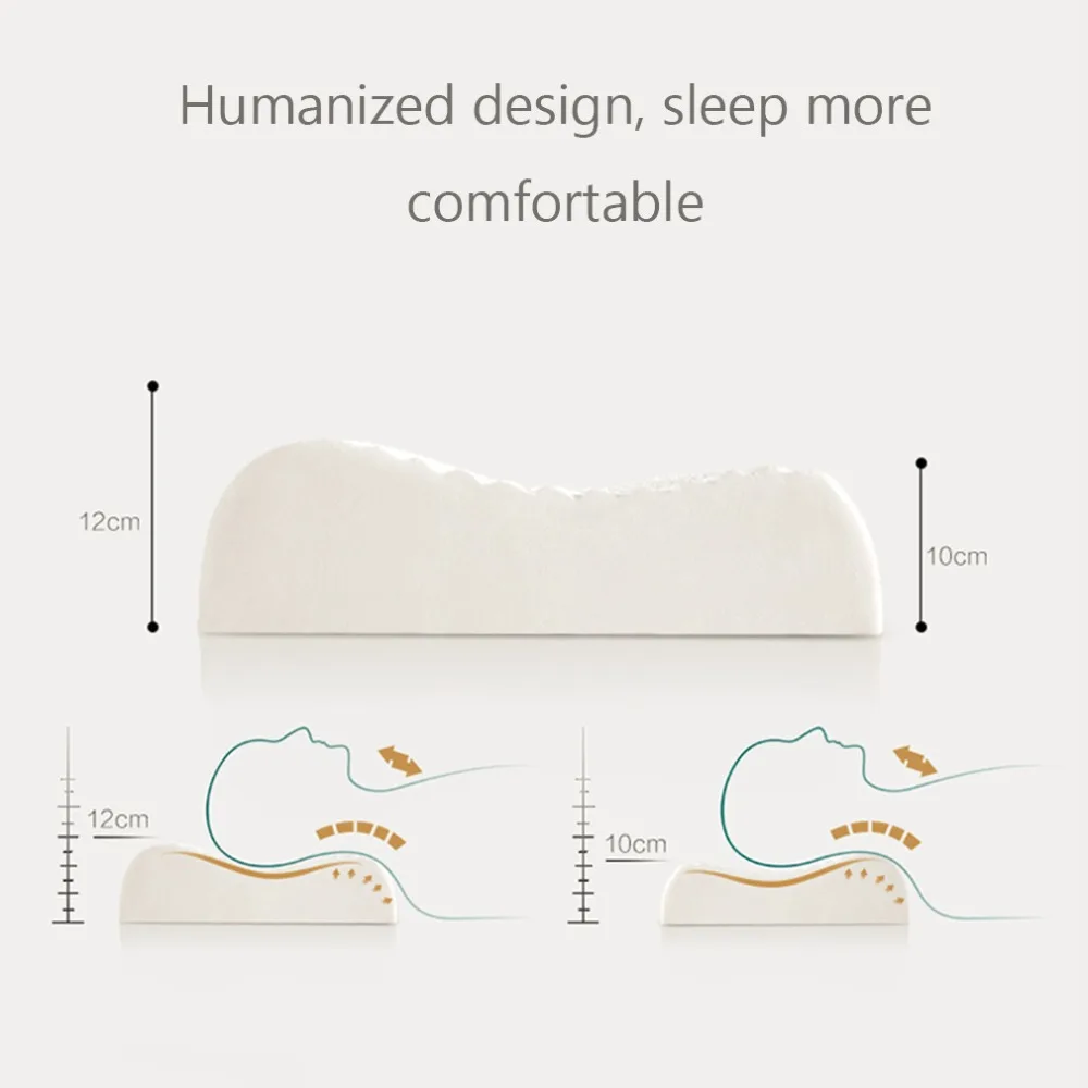 Подушка из натурального латекса, Антистатическая Массажная подушка для шеи и тела, 60*40*10 см, для взрослых, забота о здоровье тела, латексные постельные принадлежности, подушка